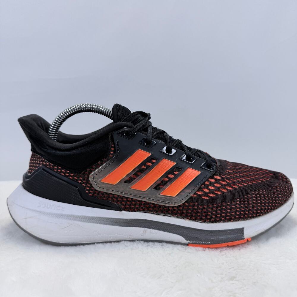 Adidas EQ21 T5 Trail Running Shoes Black Orange Iron Mens Size 8